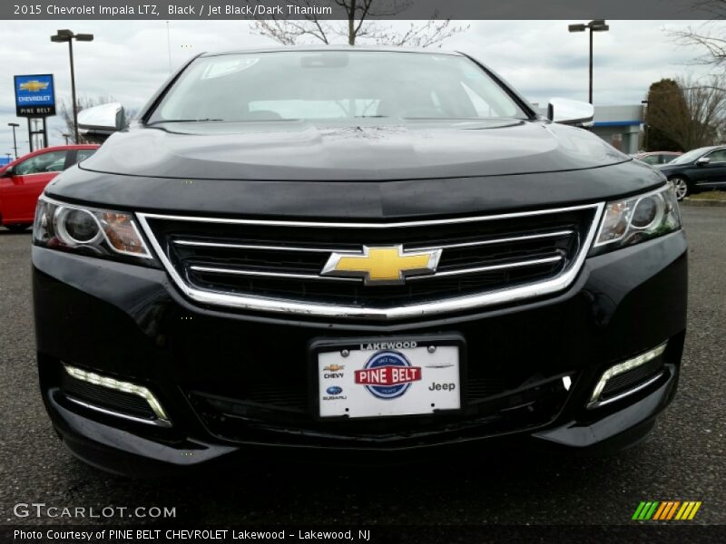 Black / Jet Black/Dark Titanium 2015 Chevrolet Impala LTZ