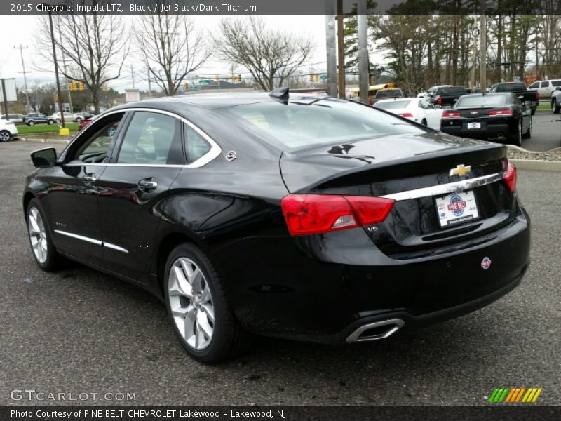 Black / Jet Black/Dark Titanium 2015 Chevrolet Impala LTZ