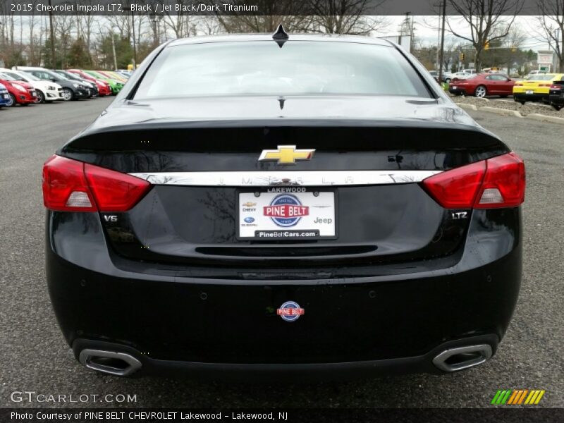 Black / Jet Black/Dark Titanium 2015 Chevrolet Impala LTZ