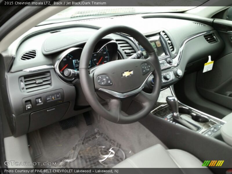 Black / Jet Black/Dark Titanium 2015 Chevrolet Impala LTZ