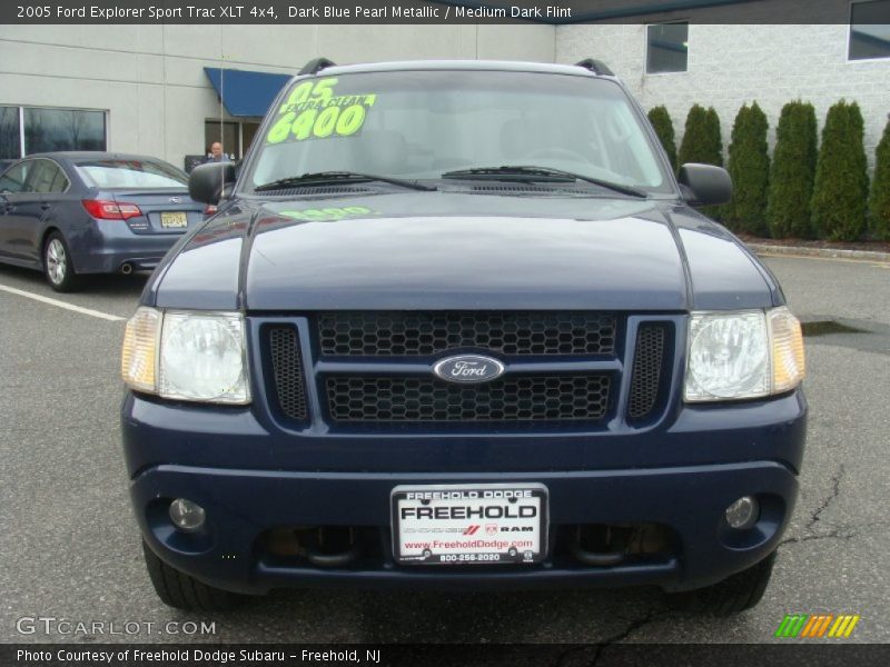 Dark Blue Pearl Metallic / Medium Dark Flint 2005 Ford Explorer Sport Trac XLT 4x4