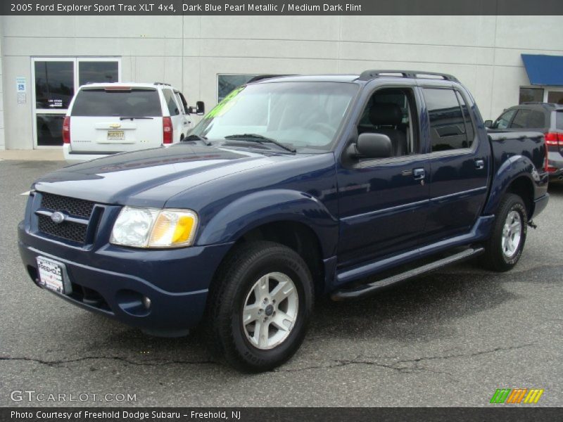 Dark Blue Pearl Metallic / Medium Dark Flint 2005 Ford Explorer Sport Trac XLT 4x4