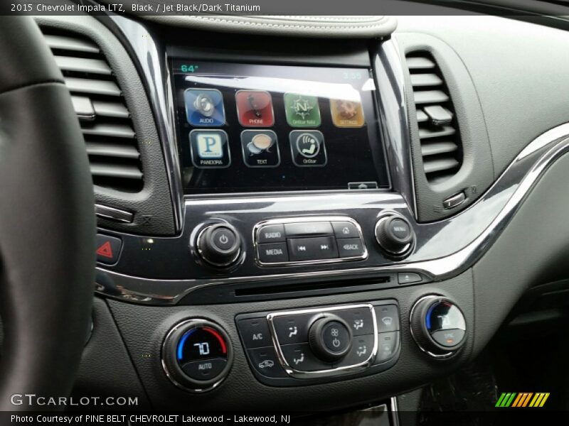 Black / Jet Black/Dark Titanium 2015 Chevrolet Impala LTZ