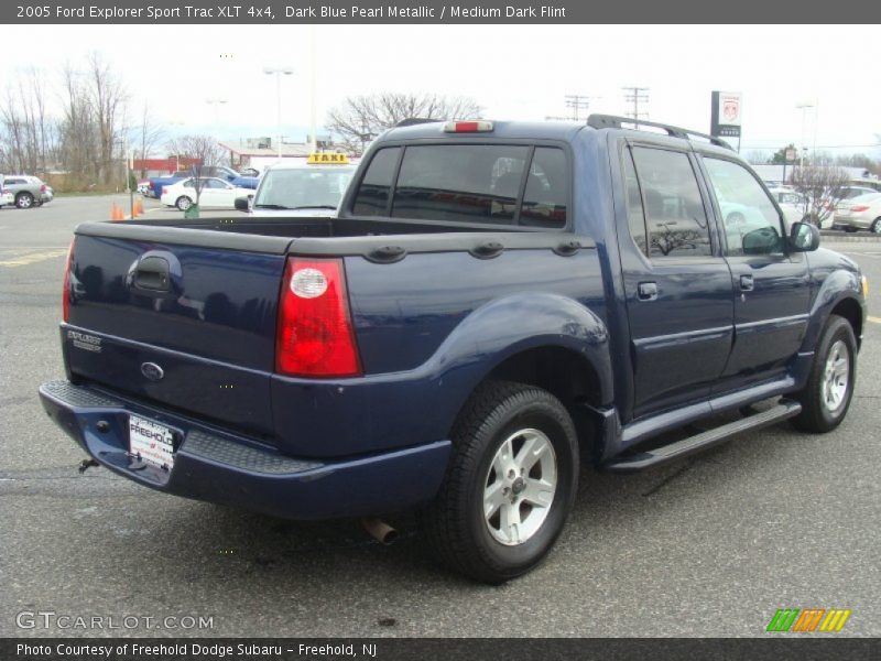 Dark Blue Pearl Metallic / Medium Dark Flint 2005 Ford Explorer Sport Trac XLT 4x4