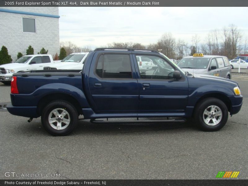 Dark Blue Pearl Metallic / Medium Dark Flint 2005 Ford Explorer Sport Trac XLT 4x4