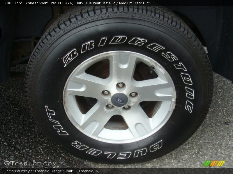 Dark Blue Pearl Metallic / Medium Dark Flint 2005 Ford Explorer Sport Trac XLT 4x4