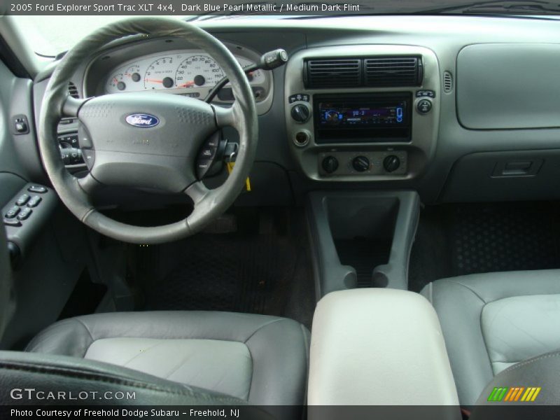 Dark Blue Pearl Metallic / Medium Dark Flint 2005 Ford Explorer Sport Trac XLT 4x4
