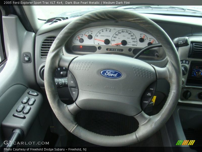 Dark Blue Pearl Metallic / Medium Dark Flint 2005 Ford Explorer Sport Trac XLT 4x4