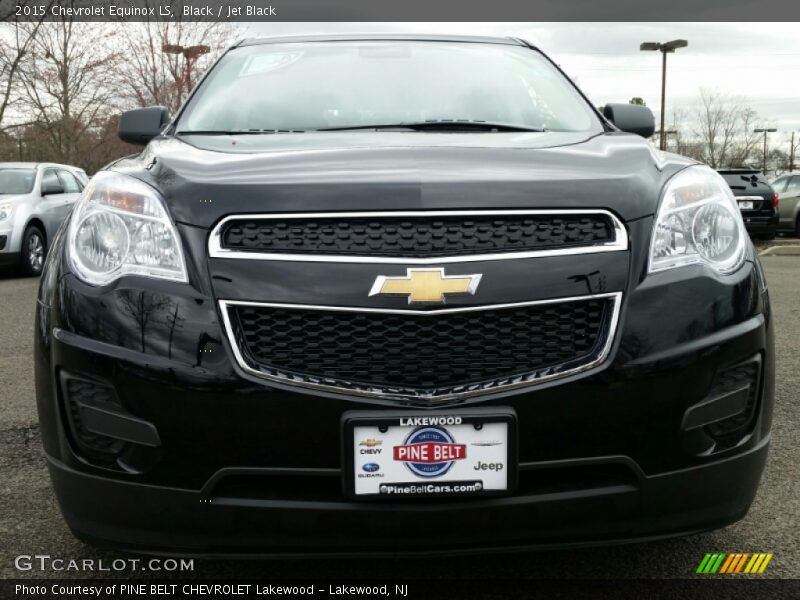 Black / Jet Black 2015 Chevrolet Equinox LS