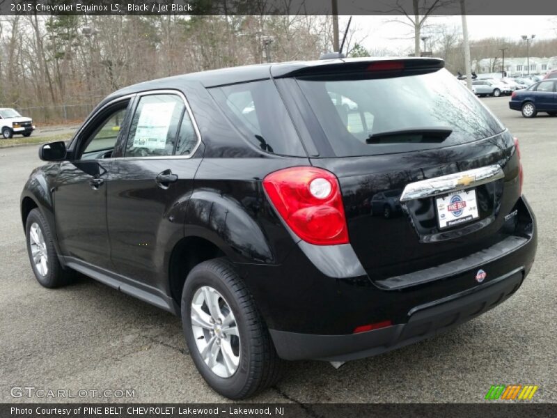 Black / Jet Black 2015 Chevrolet Equinox LS