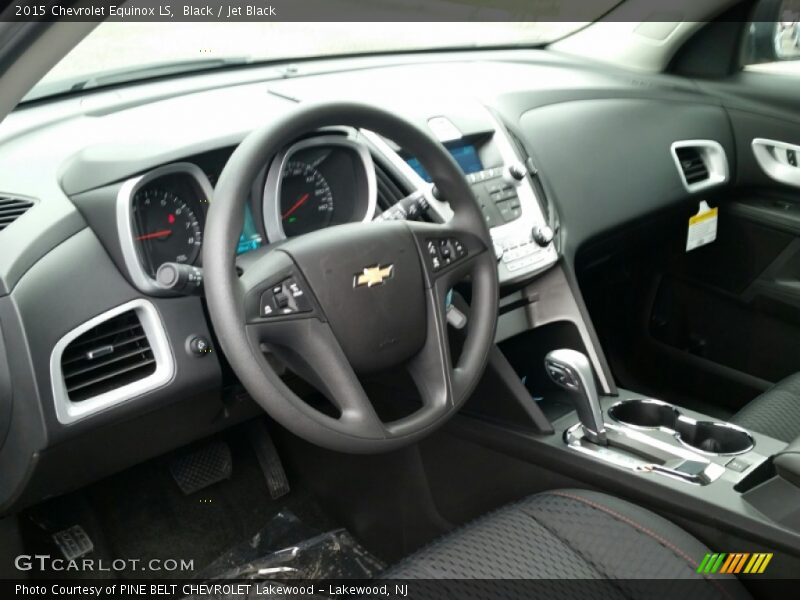Black / Jet Black 2015 Chevrolet Equinox LS