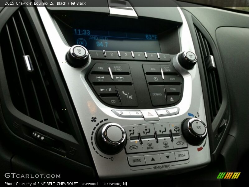 Black / Jet Black 2015 Chevrolet Equinox LS
