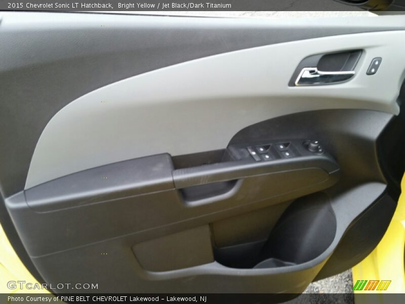 Bright Yellow / Jet Black/Dark Titanium 2015 Chevrolet Sonic LT Hatchback