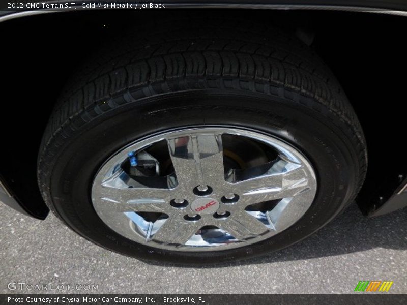 Gold Mist Metallic / Jet Black 2012 GMC Terrain SLT