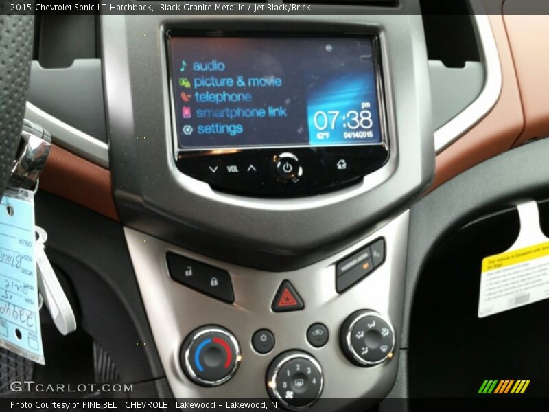 Controls of 2015 Sonic LT Hatchback