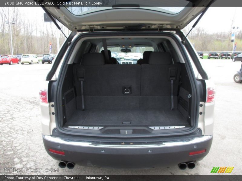 Gold Mist Metallic / Ebony 2008 GMC Acadia SLE AWD