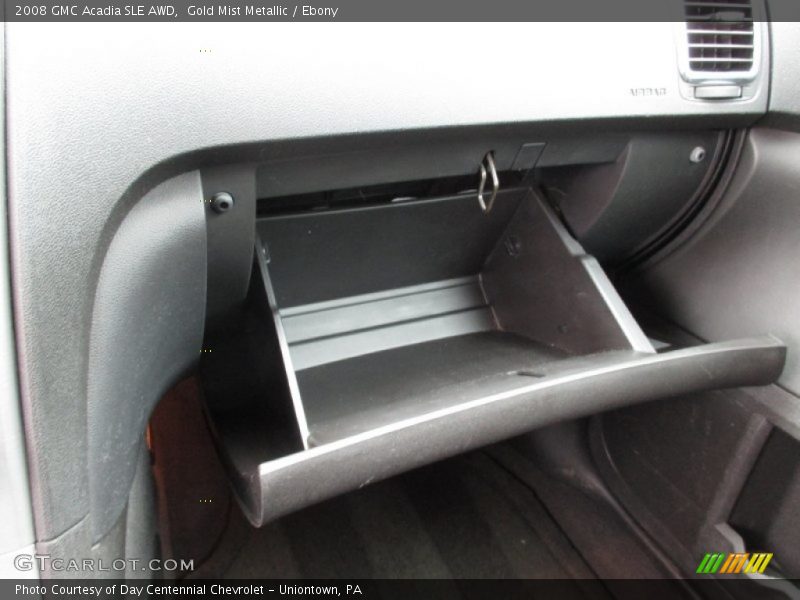 Gold Mist Metallic / Ebony 2008 GMC Acadia SLE AWD