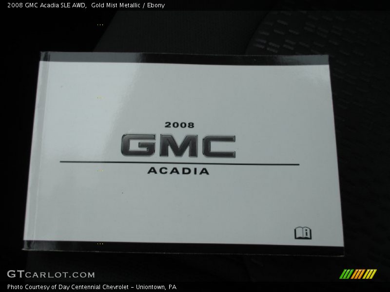 Gold Mist Metallic / Ebony 2008 GMC Acadia SLE AWD