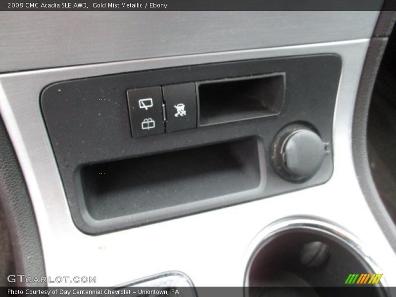 Gold Mist Metallic / Ebony 2008 GMC Acadia SLE AWD
