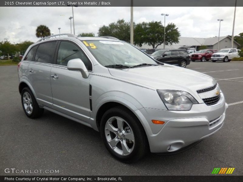 Silver Ice Metallic / Black 2015 Chevrolet Captiva Sport LTZ