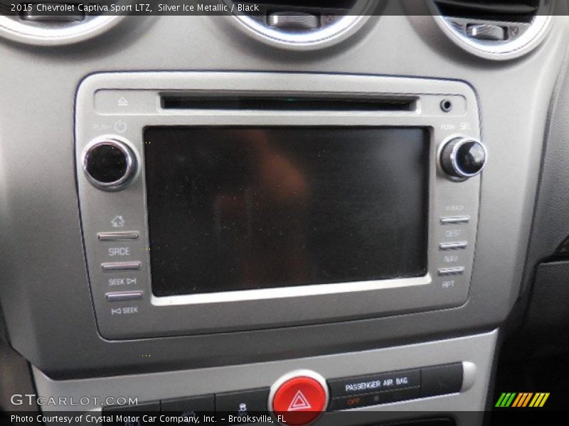 Silver Ice Metallic / Black 2015 Chevrolet Captiva Sport LTZ