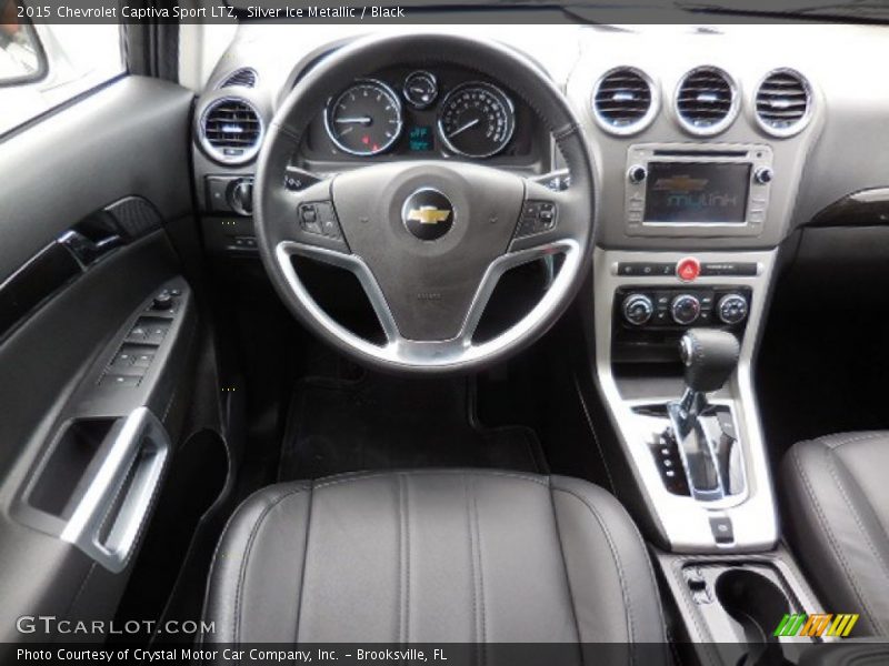 Silver Ice Metallic / Black 2015 Chevrolet Captiva Sport LTZ