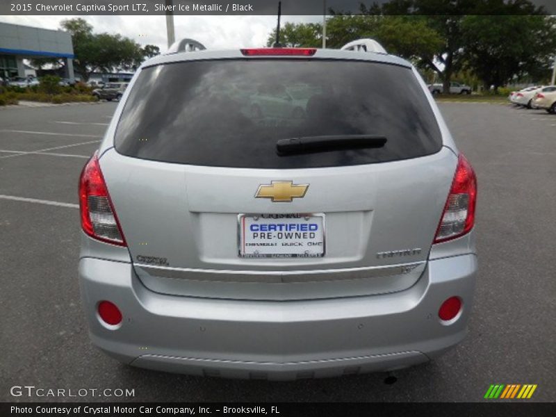 Silver Ice Metallic / Black 2015 Chevrolet Captiva Sport LTZ