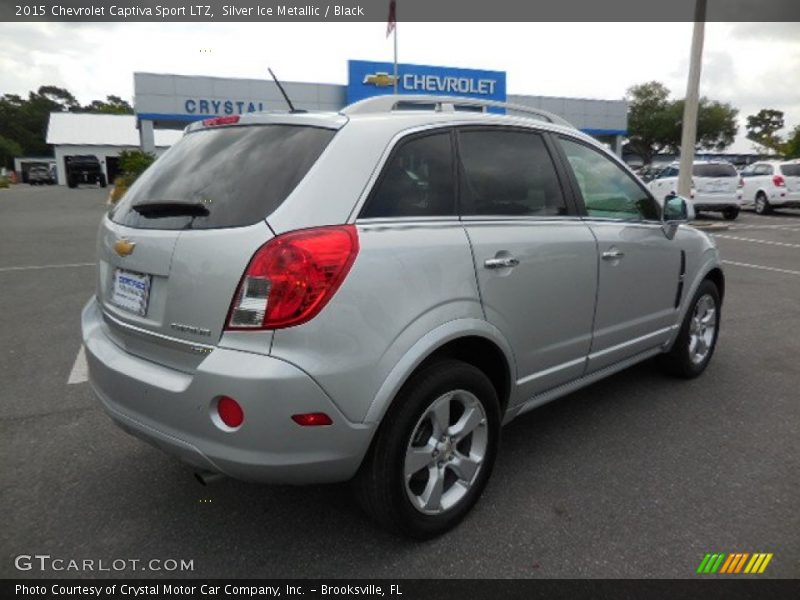 Silver Ice Metallic / Black 2015 Chevrolet Captiva Sport LTZ
