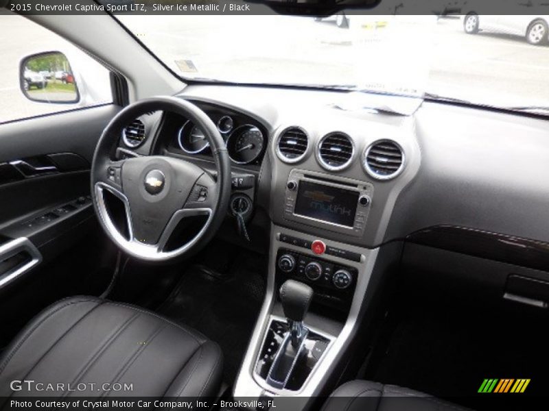 Silver Ice Metallic / Black 2015 Chevrolet Captiva Sport LTZ
