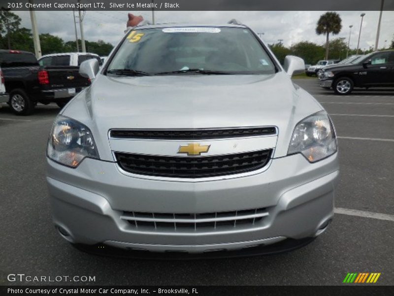 Silver Ice Metallic / Black 2015 Chevrolet Captiva Sport LTZ