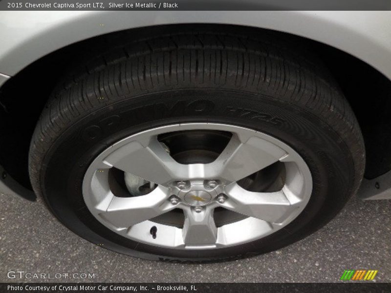 Silver Ice Metallic / Black 2015 Chevrolet Captiva Sport LTZ