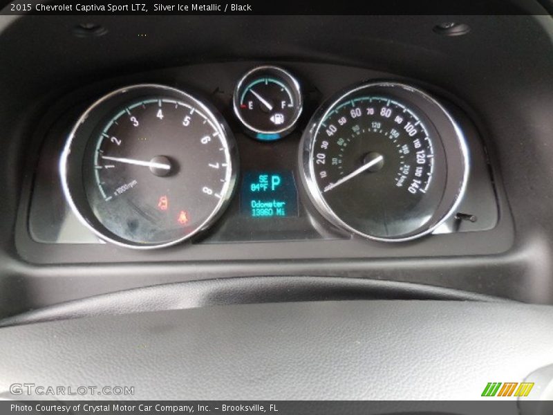 Silver Ice Metallic / Black 2015 Chevrolet Captiva Sport LTZ