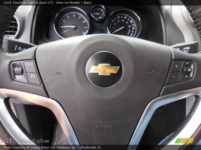 Silver Ice Metallic / Black 2015 Chevrolet Captiva Sport LTZ