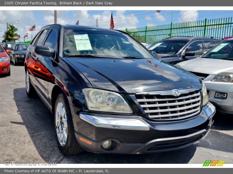 Brilliant Black / Dark Slate Gray 2005 Chrysler Pacifica Touring