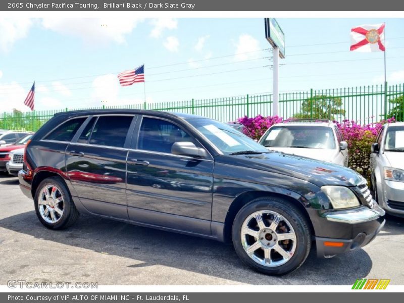 Brilliant Black / Dark Slate Gray 2005 Chrysler Pacifica Touring