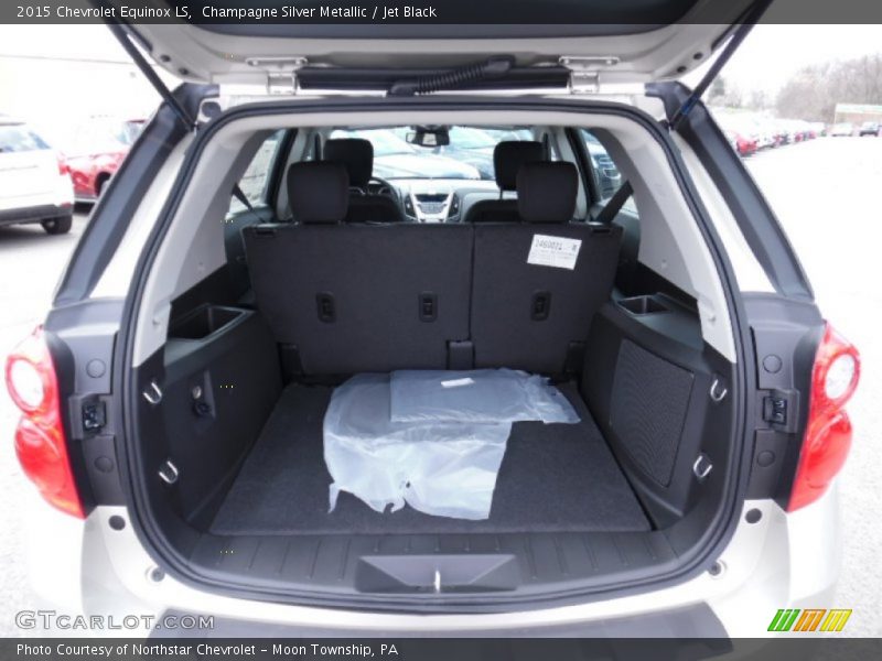Champagne Silver Metallic / Jet Black 2015 Chevrolet Equinox LS