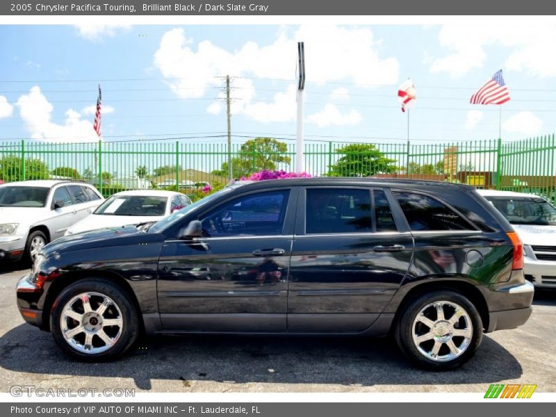 Brilliant Black / Dark Slate Gray 2005 Chrysler Pacifica Touring