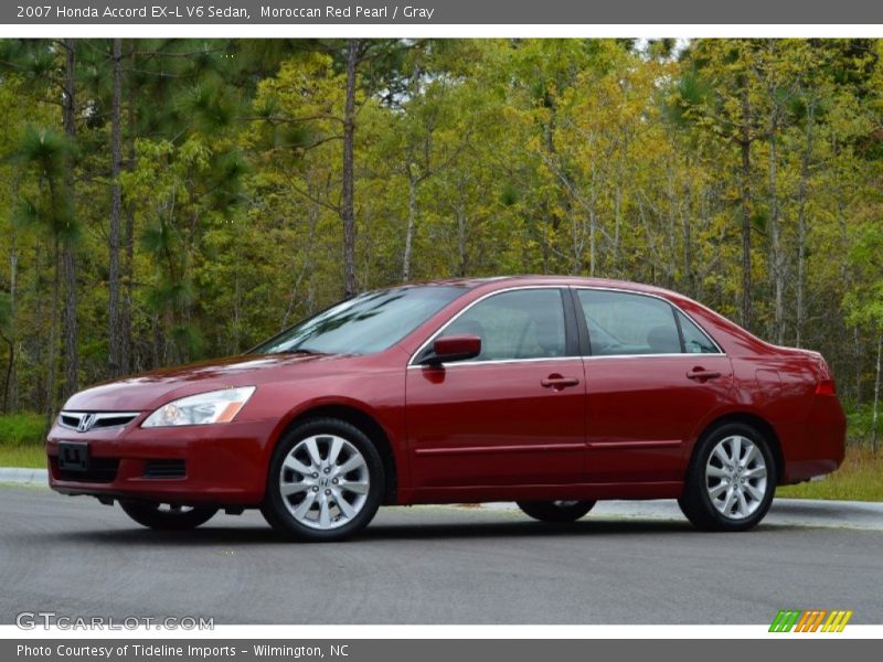  2007 Accord EX-L V6 Sedan Moroccan Red Pearl