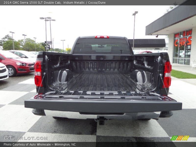 Iridium Metallic / Cocoa/Dune 2014 GMC Sierra 1500 SLT Double Cab