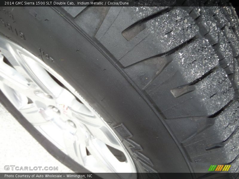 Iridium Metallic / Cocoa/Dune 2014 GMC Sierra 1500 SLT Double Cab