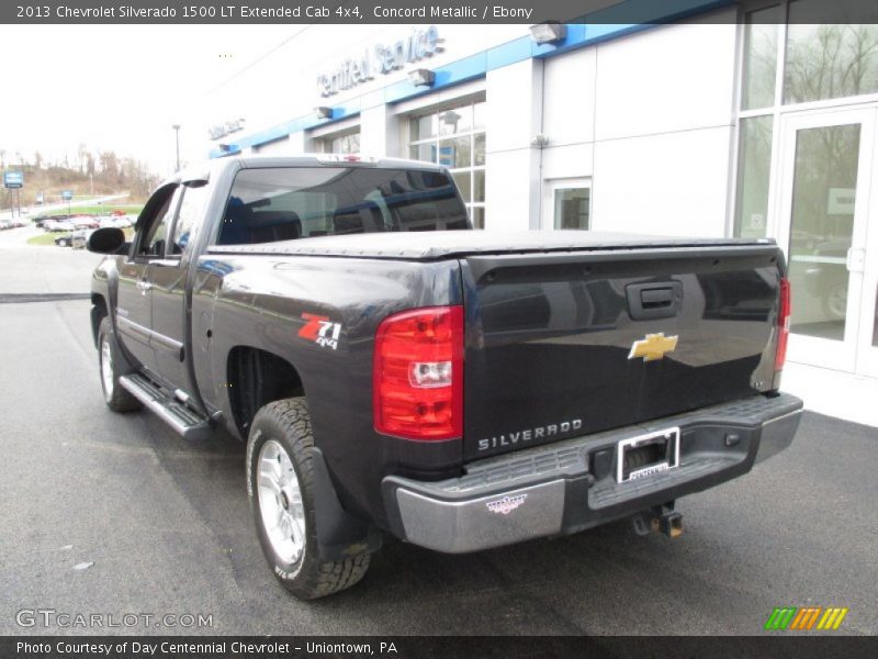 Concord Metallic / Ebony 2013 Chevrolet Silverado 1500 LT Extended Cab 4x4