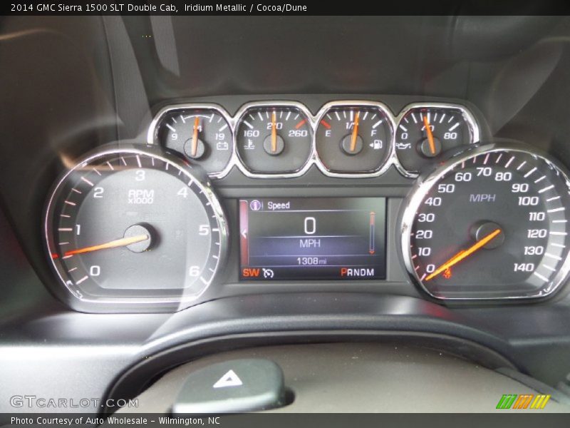  2014 Sierra 1500 SLT Double Cab SLT Double Cab Gauges