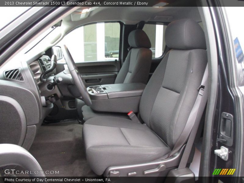 Concord Metallic / Ebony 2013 Chevrolet Silverado 1500 LT Extended Cab 4x4
