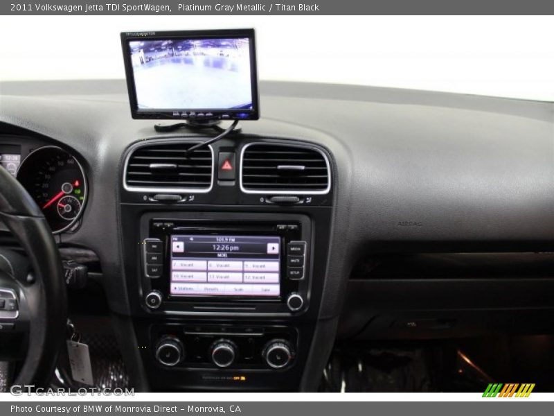 Platinum Gray Metallic / Titan Black 2011 Volkswagen Jetta TDI SportWagen