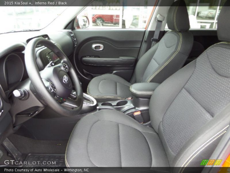 Front Seat of 2015 Soul +