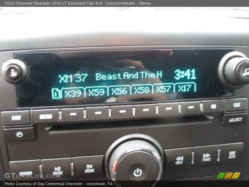 Concord Metallic / Ebony 2013 Chevrolet Silverado 1500 LT Extended Cab 4x4