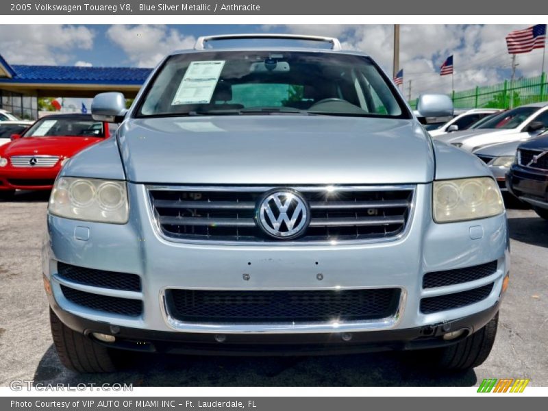 Blue Silver Metallic / Anthracite 2005 Volkswagen Touareg V8