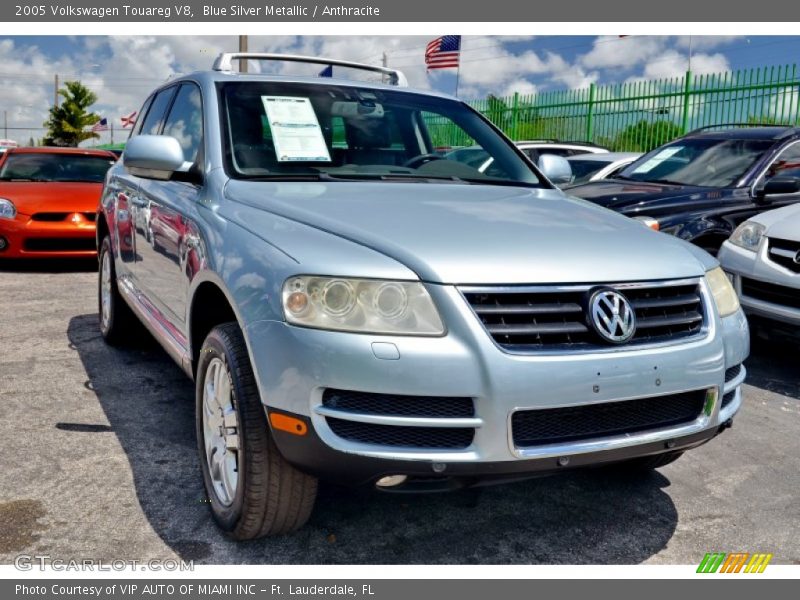 Blue Silver Metallic / Anthracite 2005 Volkswagen Touareg V8