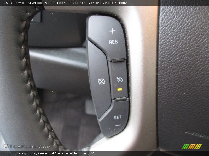 Concord Metallic / Ebony 2013 Chevrolet Silverado 1500 LT Extended Cab 4x4