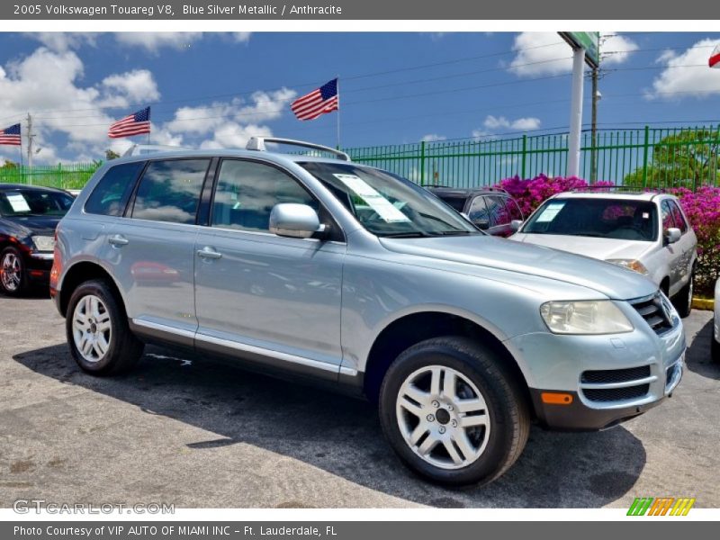  2005 Touareg V8 Blue Silver Metallic